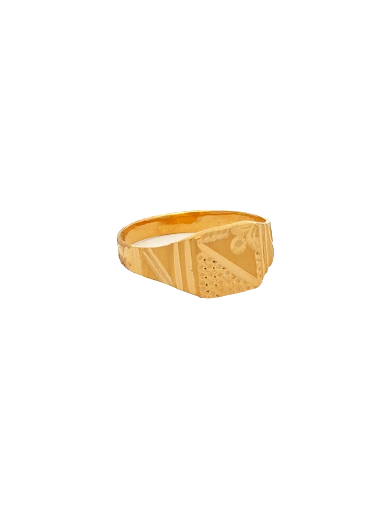 Gold Baby Ring 22 Karat