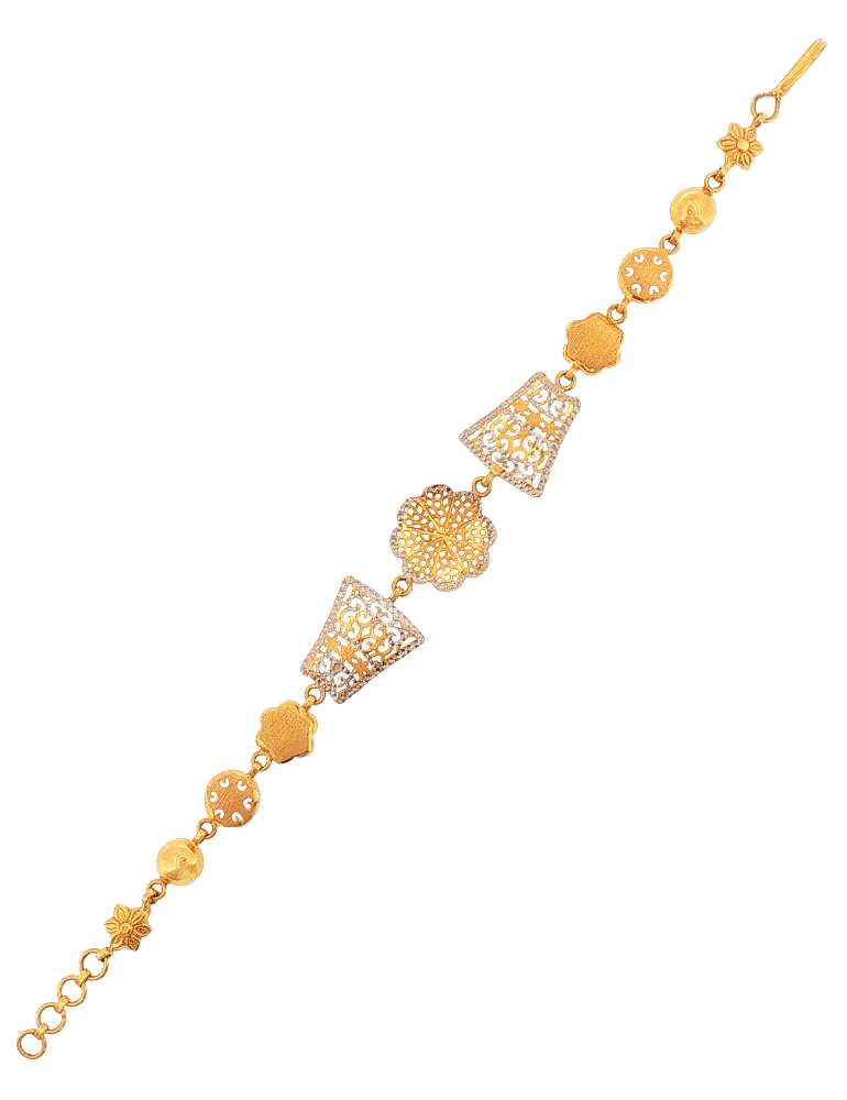 Tarunika Heritage Bracelet - 22 Karat