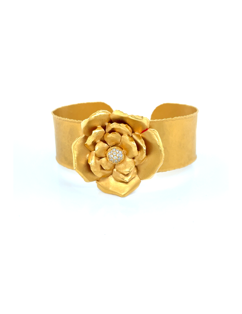 Diamond Bangle Bracelets 14 Karat