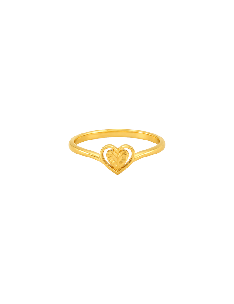 Sweetheart Gold Ring - 22 Karat