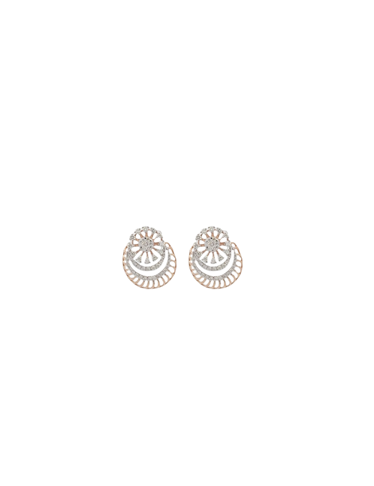 Diamond Set with Earrings 18 Kt