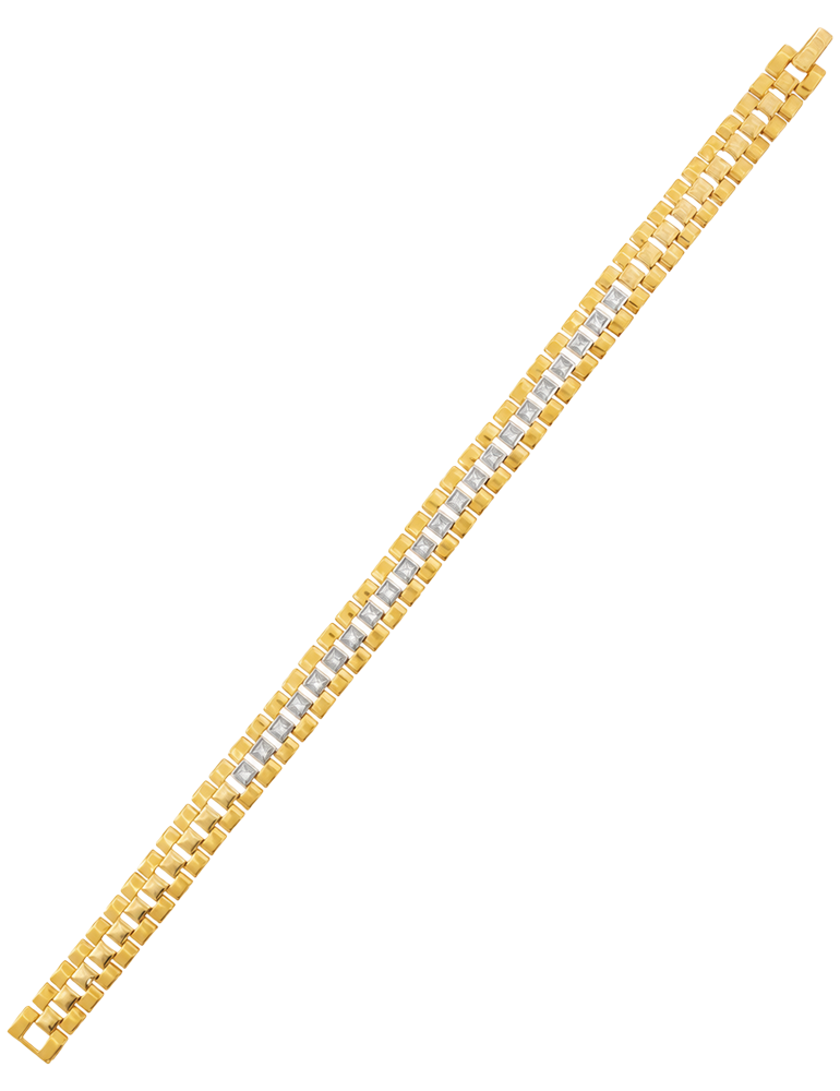 Men's Diamond Bracelet - 18 Karat