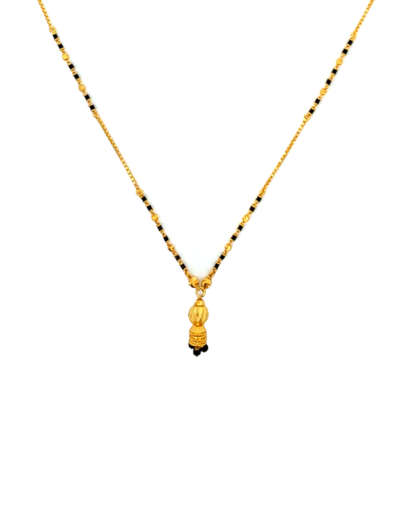 Gold Thali Mangalsutra 22 Karat