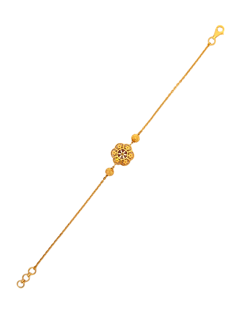 Gold Women's Bracelet - 22 Karat