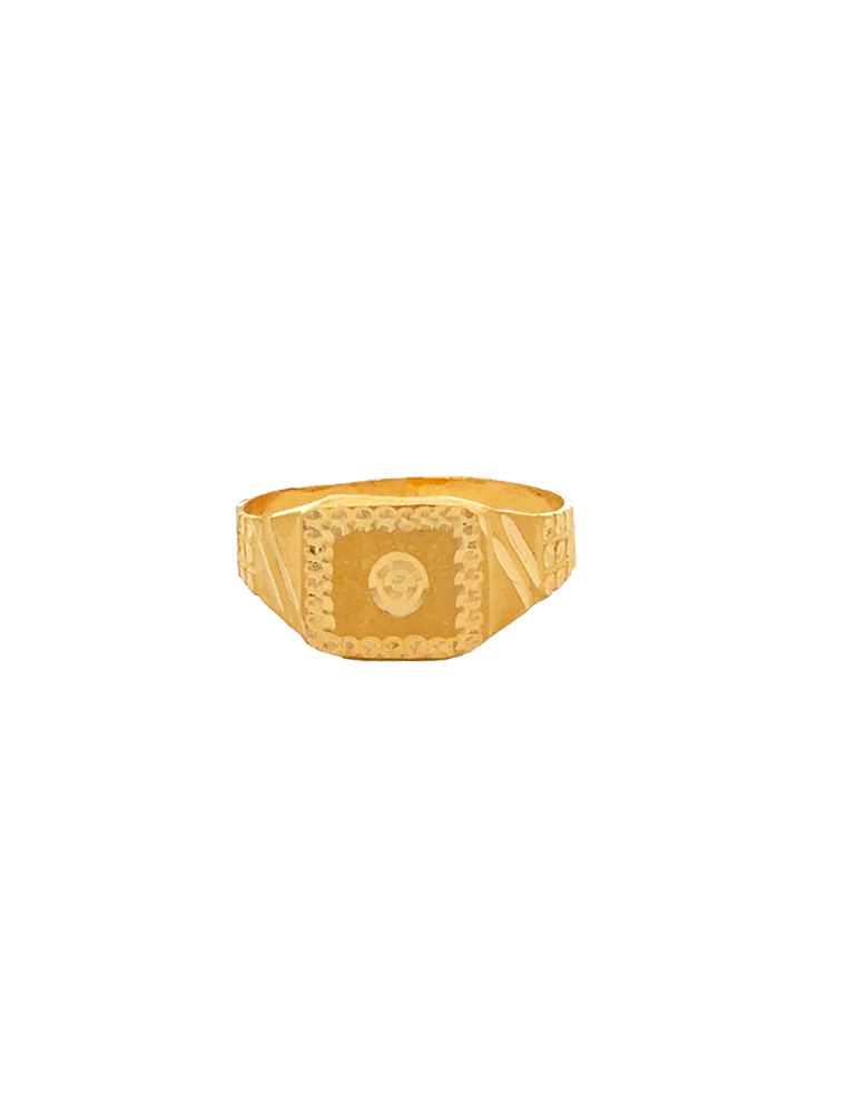 Gold Baby Ring 22 Karat