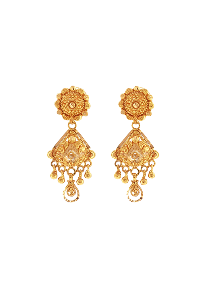 Shilp Toran Gold Pendant  Set - 22 Karat