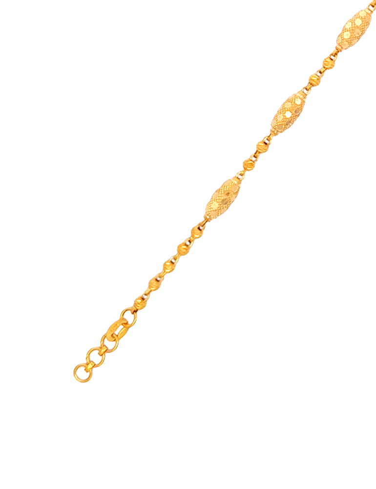 Aurora Marquise Gold Bracelet - 22 Karat