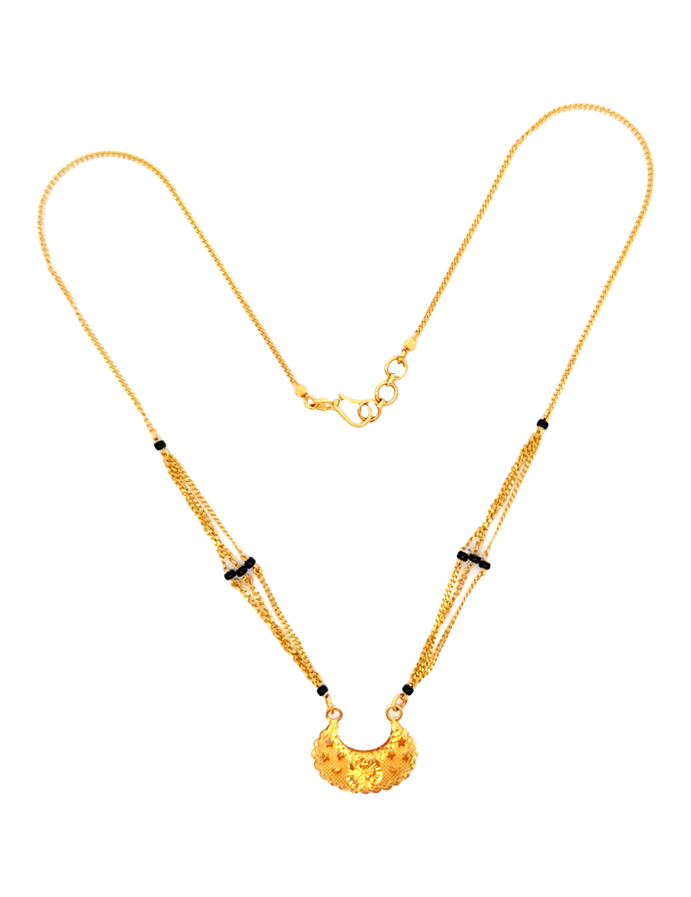 Gold Mangalsutra 22 Karat