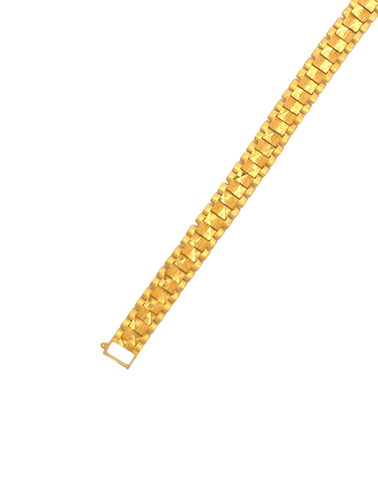 Men's Gold Bracelet - 22 Karat
