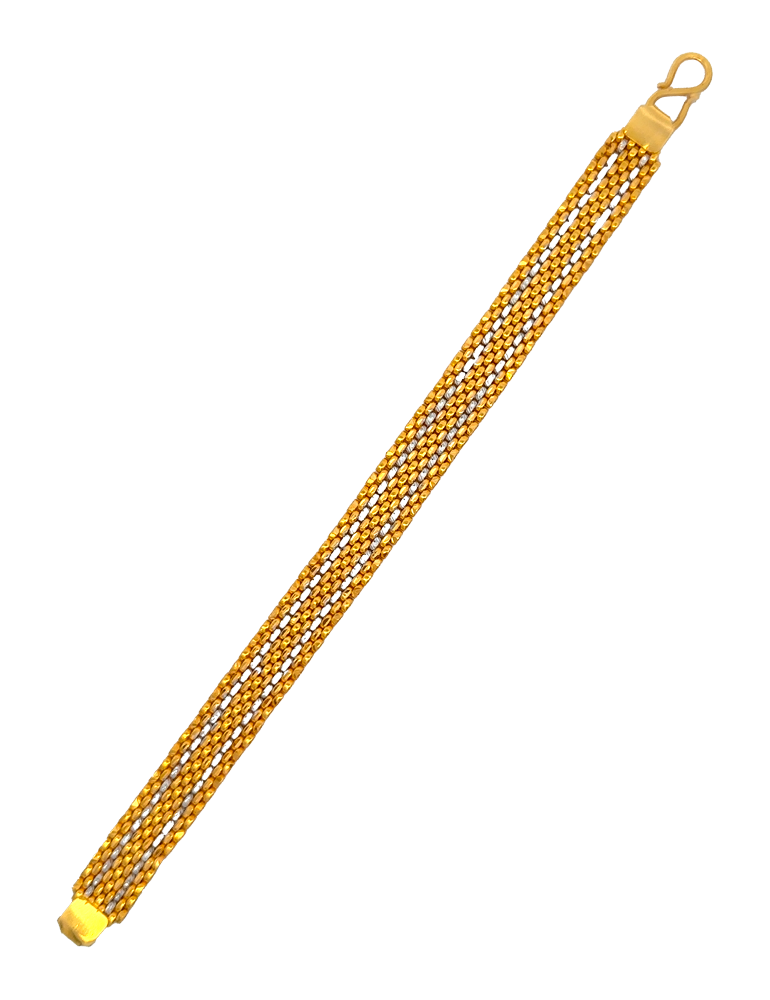 Gold Men's Bracelet 22 Karat