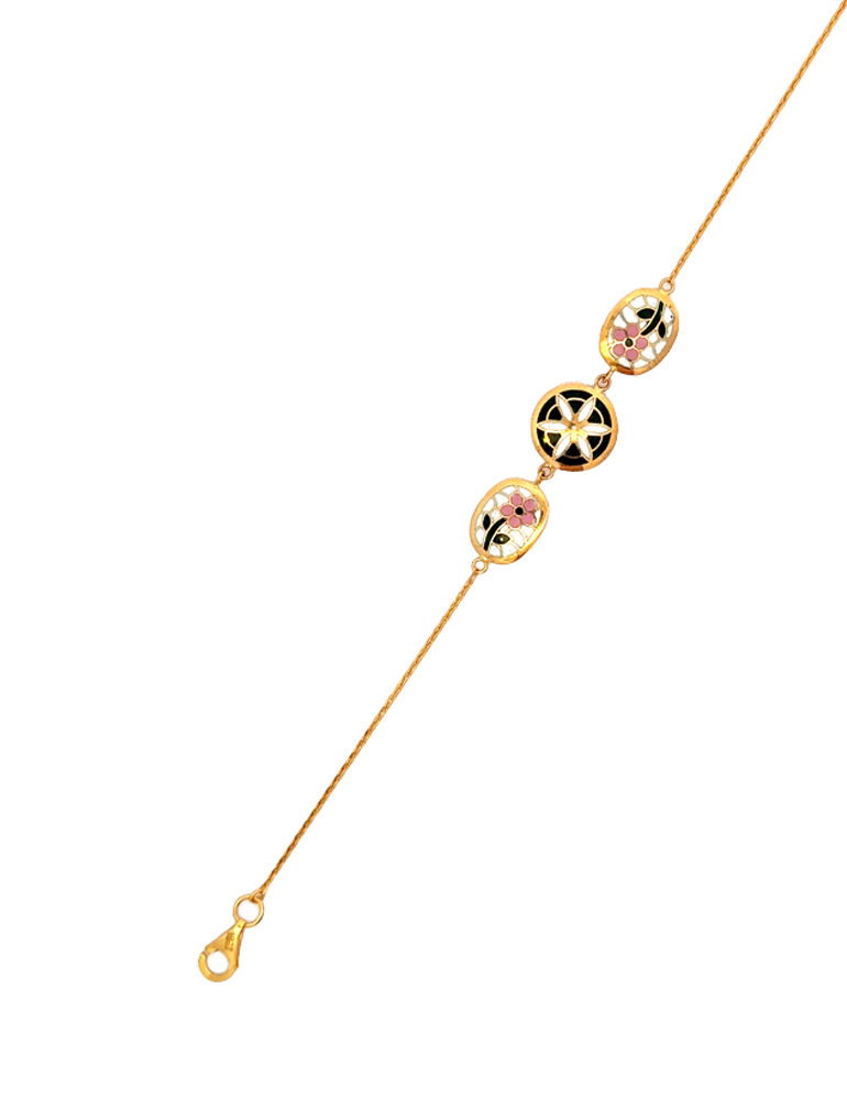 Gold Women's Bracelet - 22 Karat