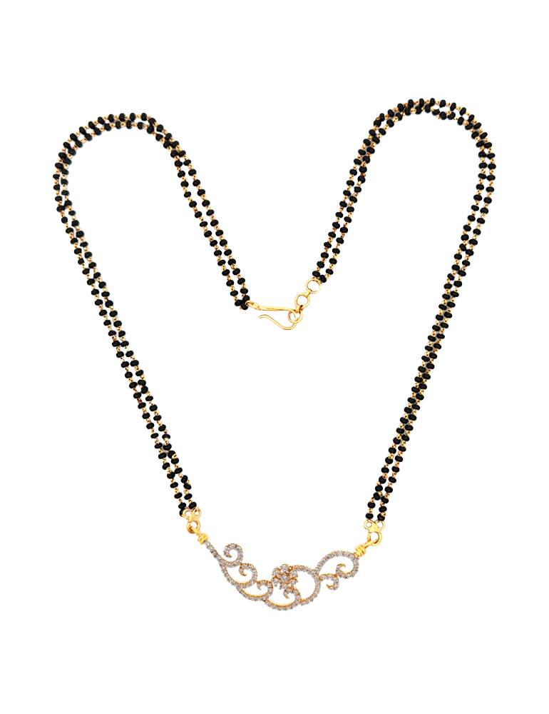 Gold Mangalasutra 22 Karat