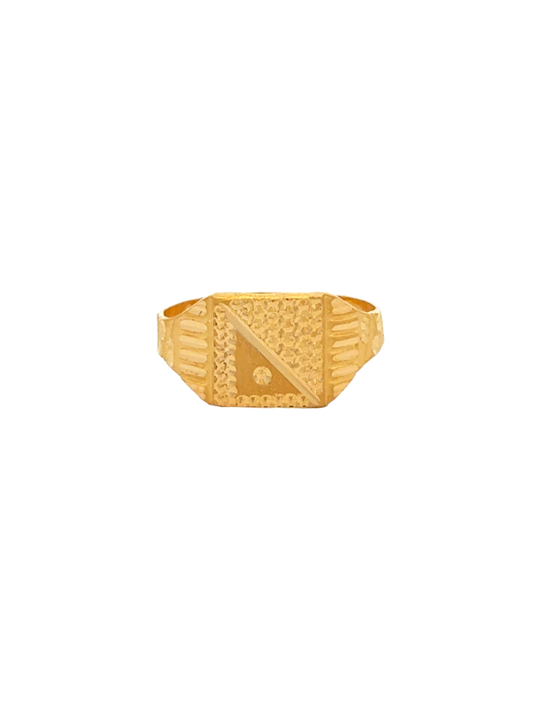Gold Baby Ring 22 Karat