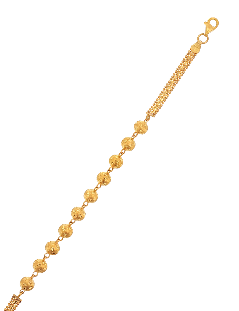 Manika Dhara Gold Bracelet - 22 Karat