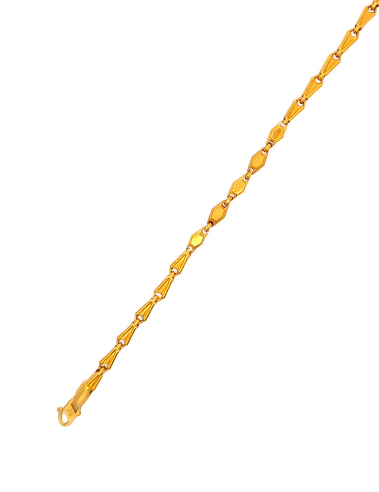 Gold Women's Bracelet - 22 Kt