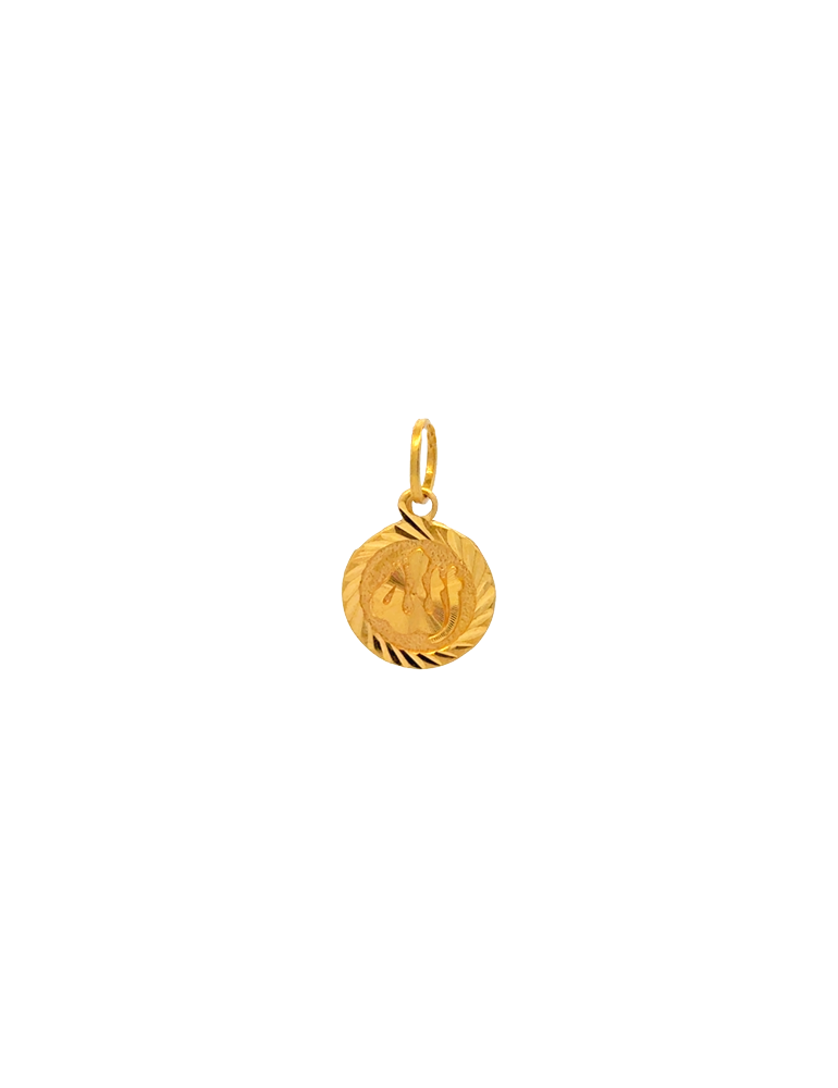 Gold Pendant 22 Kt