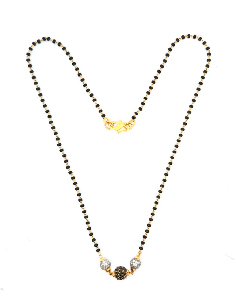 Gold Mangalsutra 22 Karat