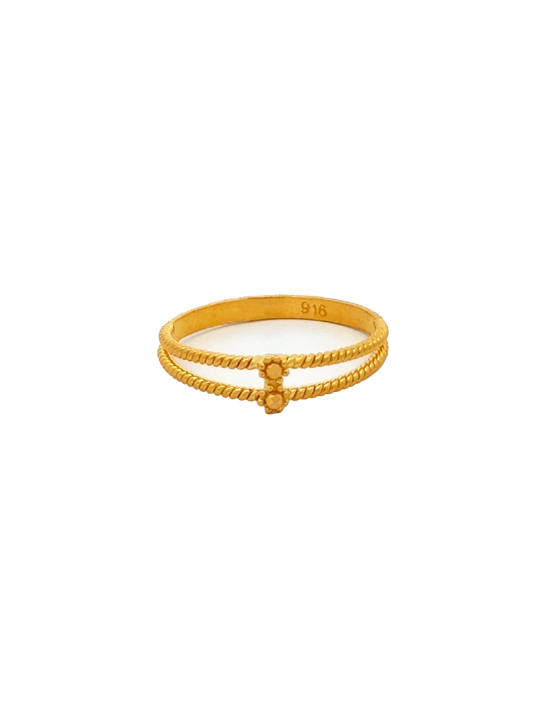 Gold Ladies Ring 22 Karat