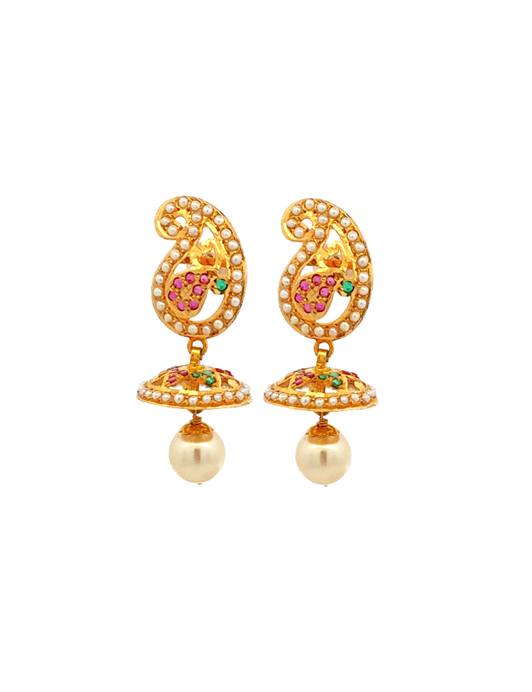 Gold Earrings 22 Karat