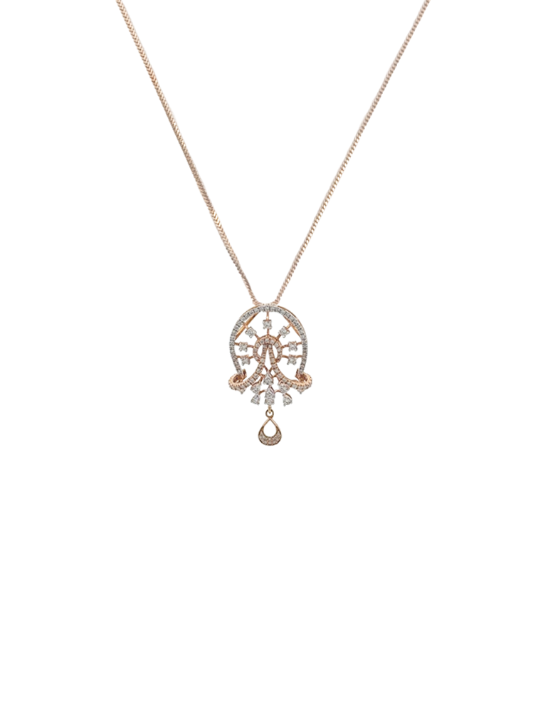 Diamond Necklace Set 18 Karat