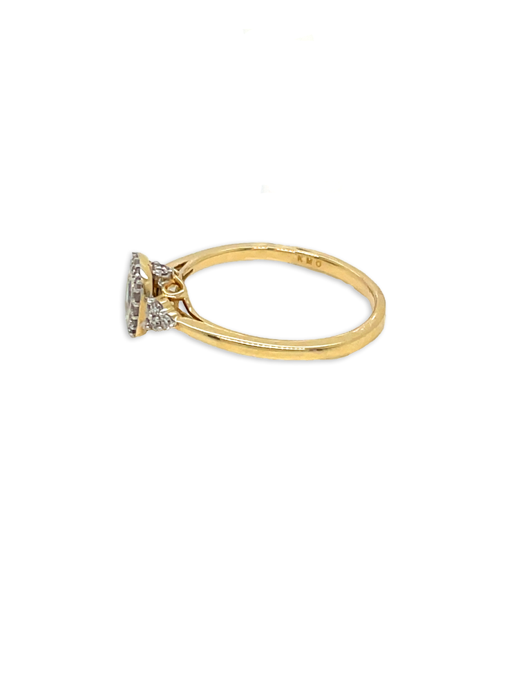 Lady's Yellow 14 Karat Contemporary Fashion Ring