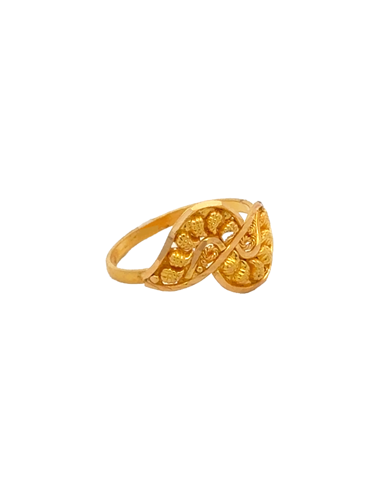 Gold Baby Ring 22 Karat