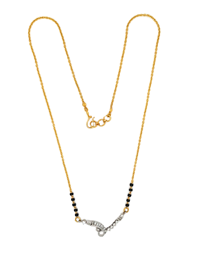 Diamond White Gold Necklace 18 Karat