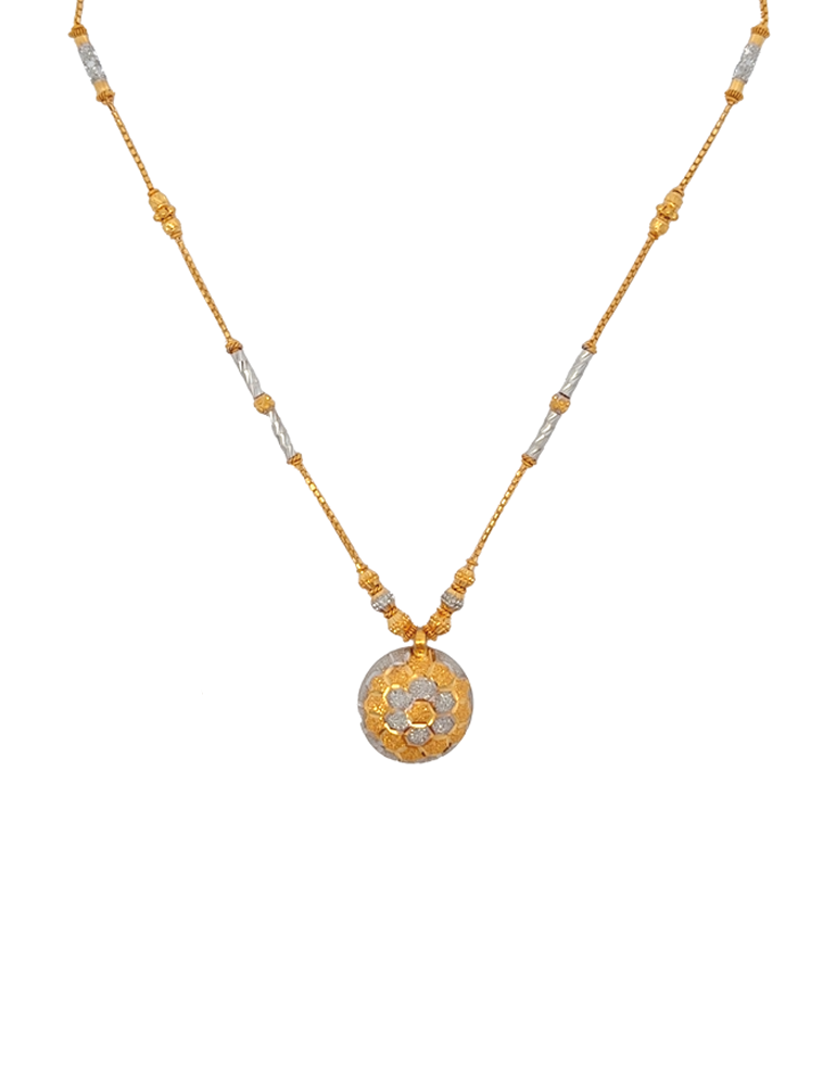 22 KT Yellow Gold Set With Earrings