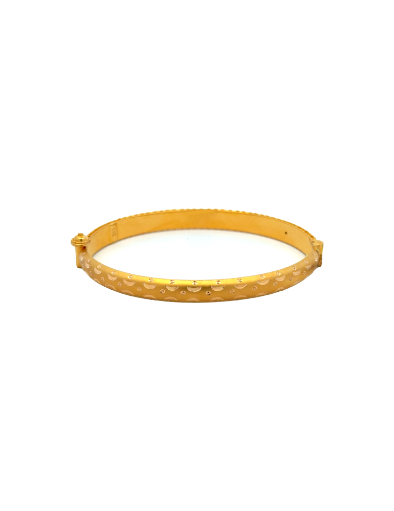 Gold Bangle Bracelet 22 Karat