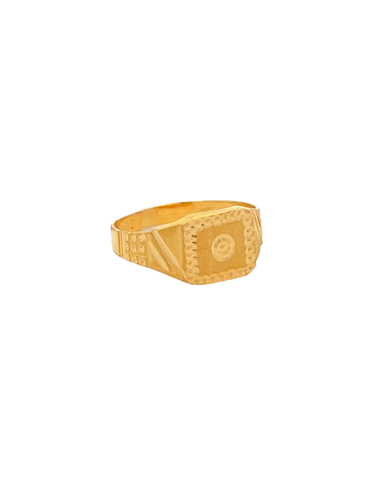 Gold Baby Ring 22 Karat