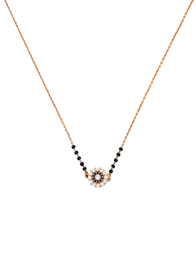 Netra Jyoti Mangalsutra Set - 14 Karat