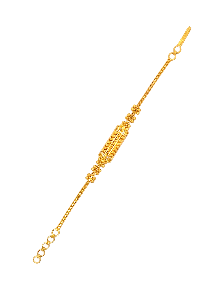 Gold Kid's Bracelet - 22 Karat