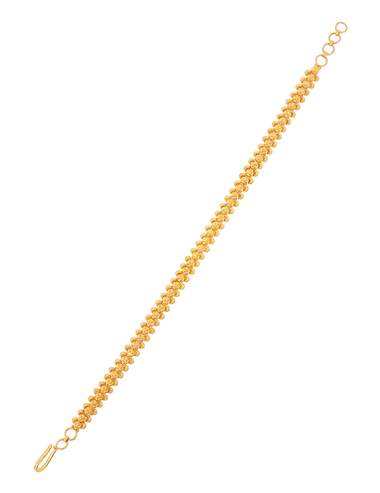 Kusumlata Gold Bracelet - 22 Karat