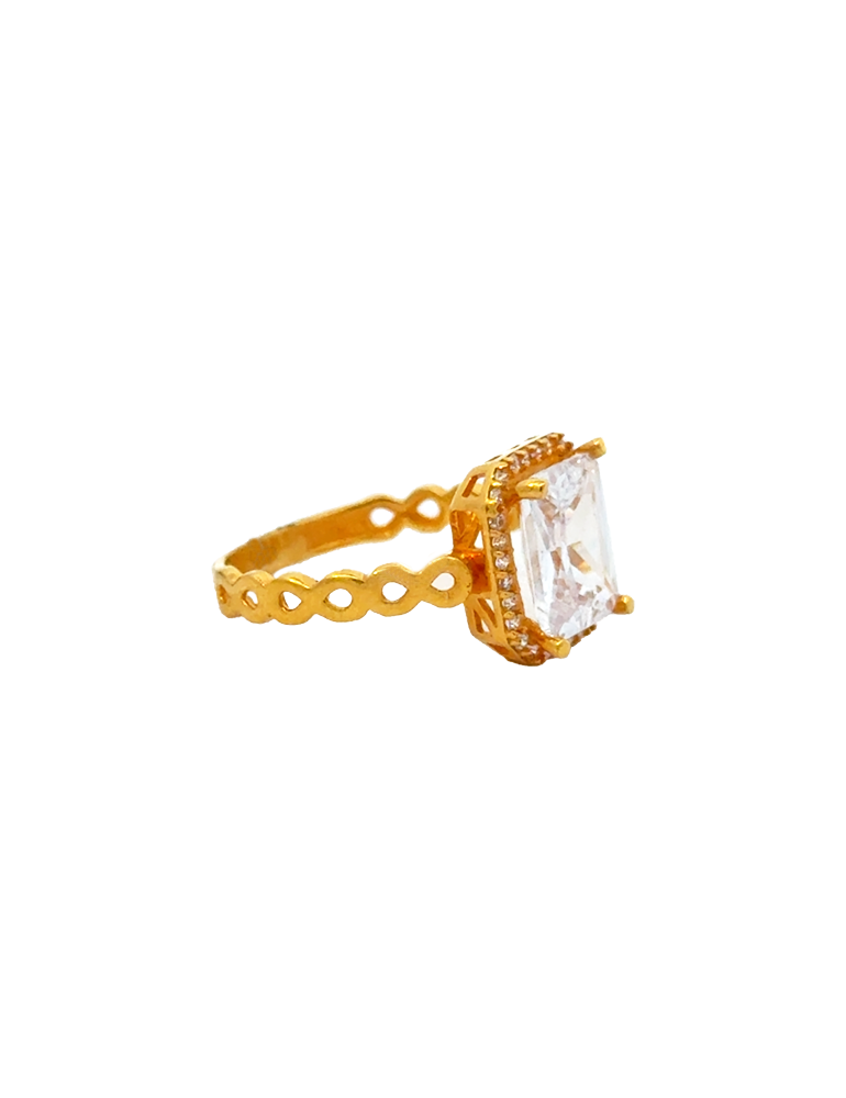 Gold Ladies Ring 22 Karat