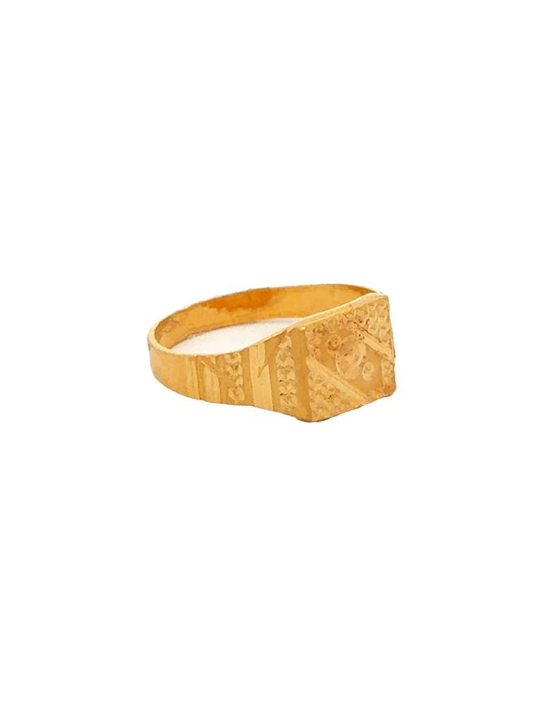 Gold Baby Ring 22 Karat