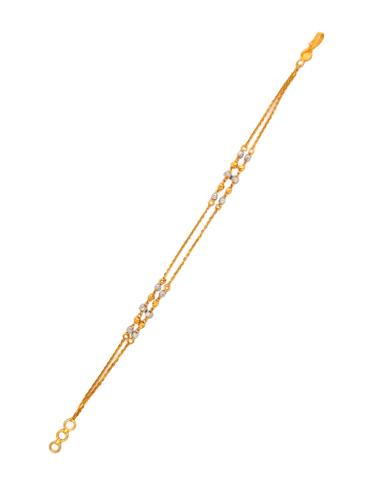Gold Women's Bracelet - 22 Kt