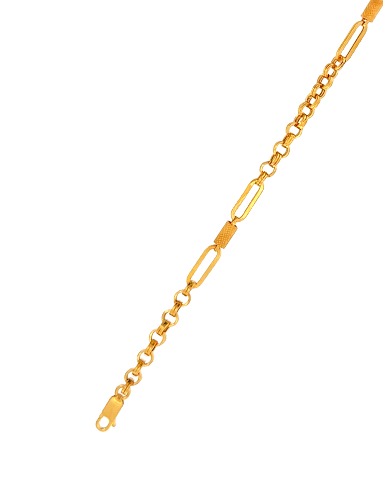 Luxe Twist Bracelet - 22 Karat