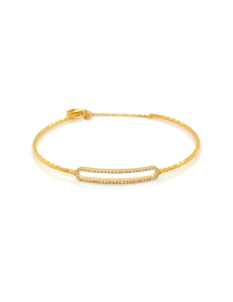 Diamond  Bracelet 14 Karat