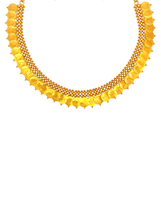 Swarn Kanchan Kasumala Set - 22 Karat