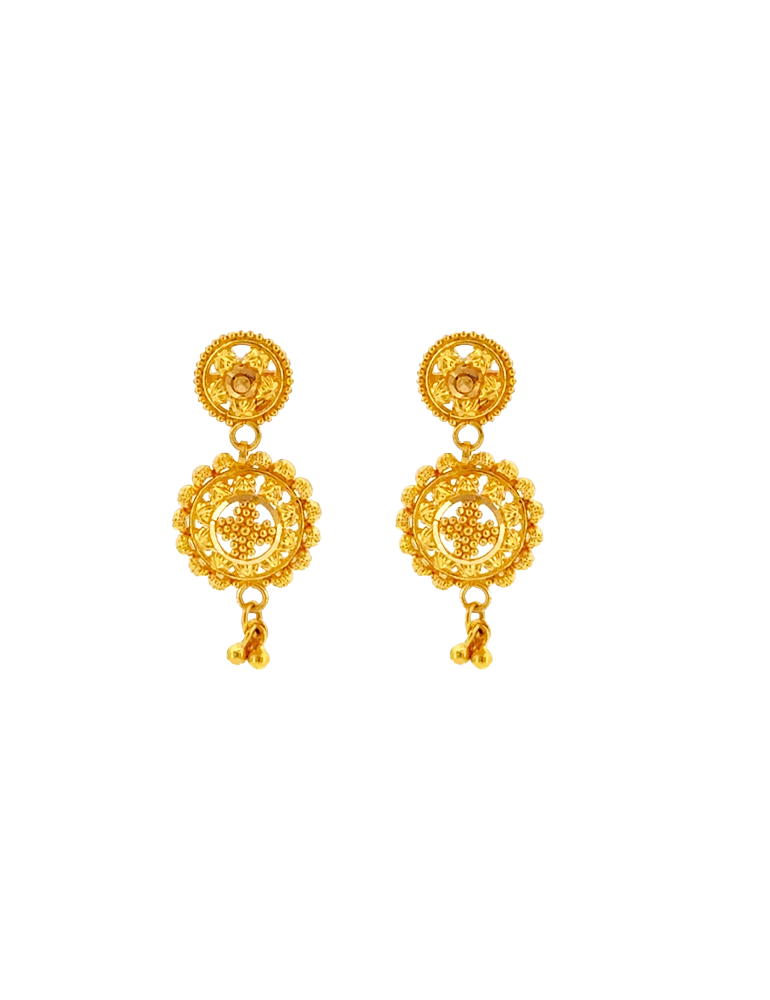 Noorani Chakra Haar Set - 22 Karat
