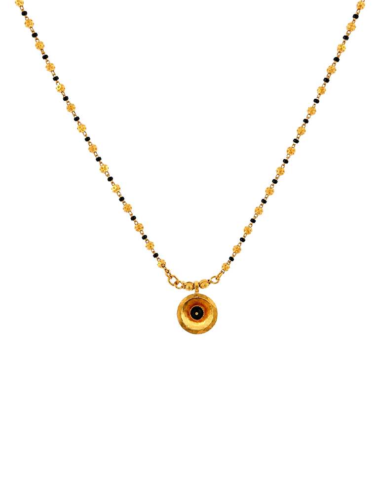 Ziya Gold Mangalsutra - 22 Karat