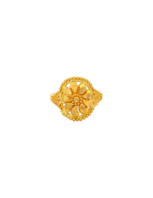 Gold Baby Ring 22 Karat