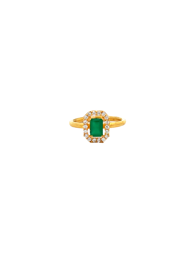 Timeless Verde - Gold Ring 22 Karat