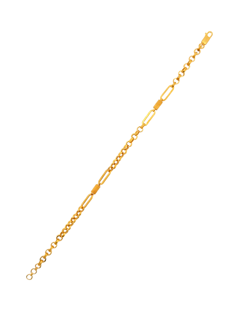 Luxe Twist Bracelet - 22 Karat