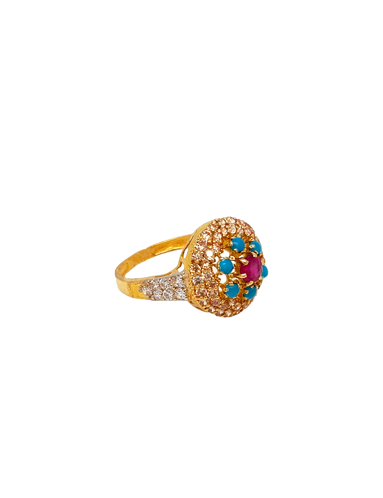 Gold Ladies Ring 22 Karat