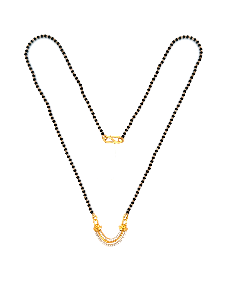 Gold Mangalasutra 22 Karat