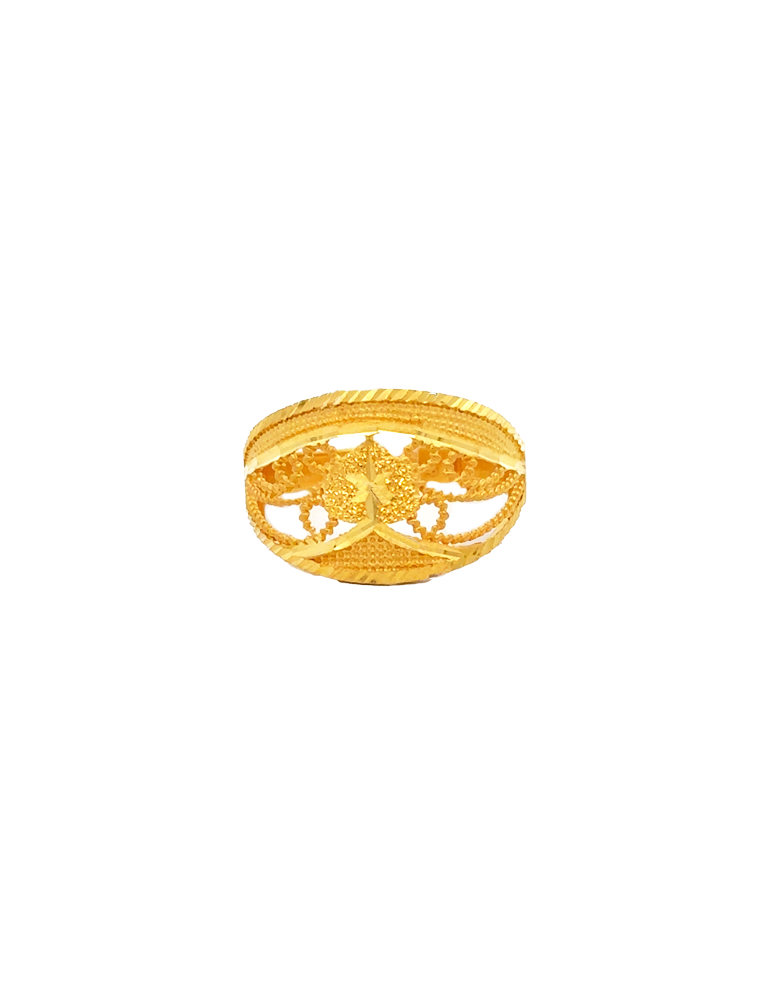 Traditioanal Gold Ring - 22 karat