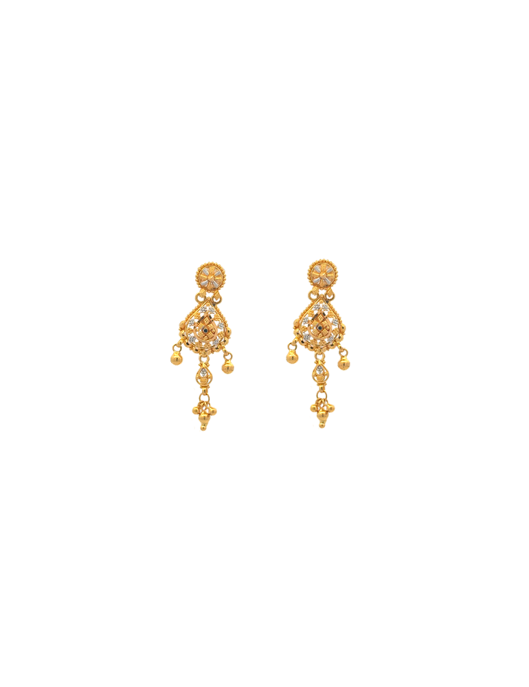 22 KT Yellow Gold Set With Earrings