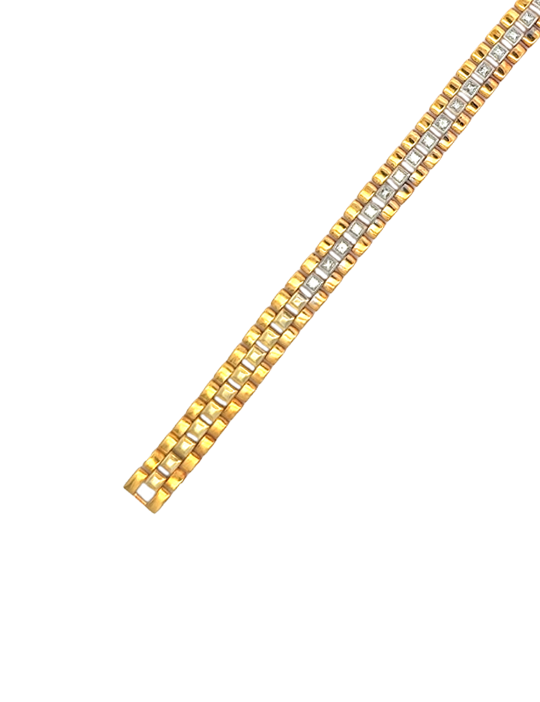 Men's Diamond Bracelet - 18 Karat