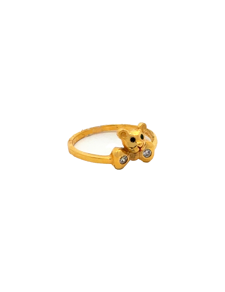 Gold Baby Ring 22 Karat